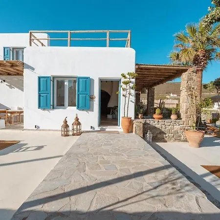 Palm Luxury Maisonette With Private Outdoor Jaccuzi Ftelia (Mykonos)